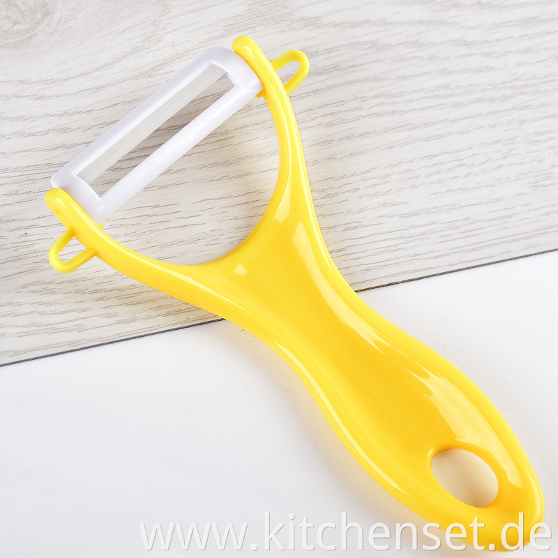 plastic multipurpose vegetable fruit citrus ceramic peeler